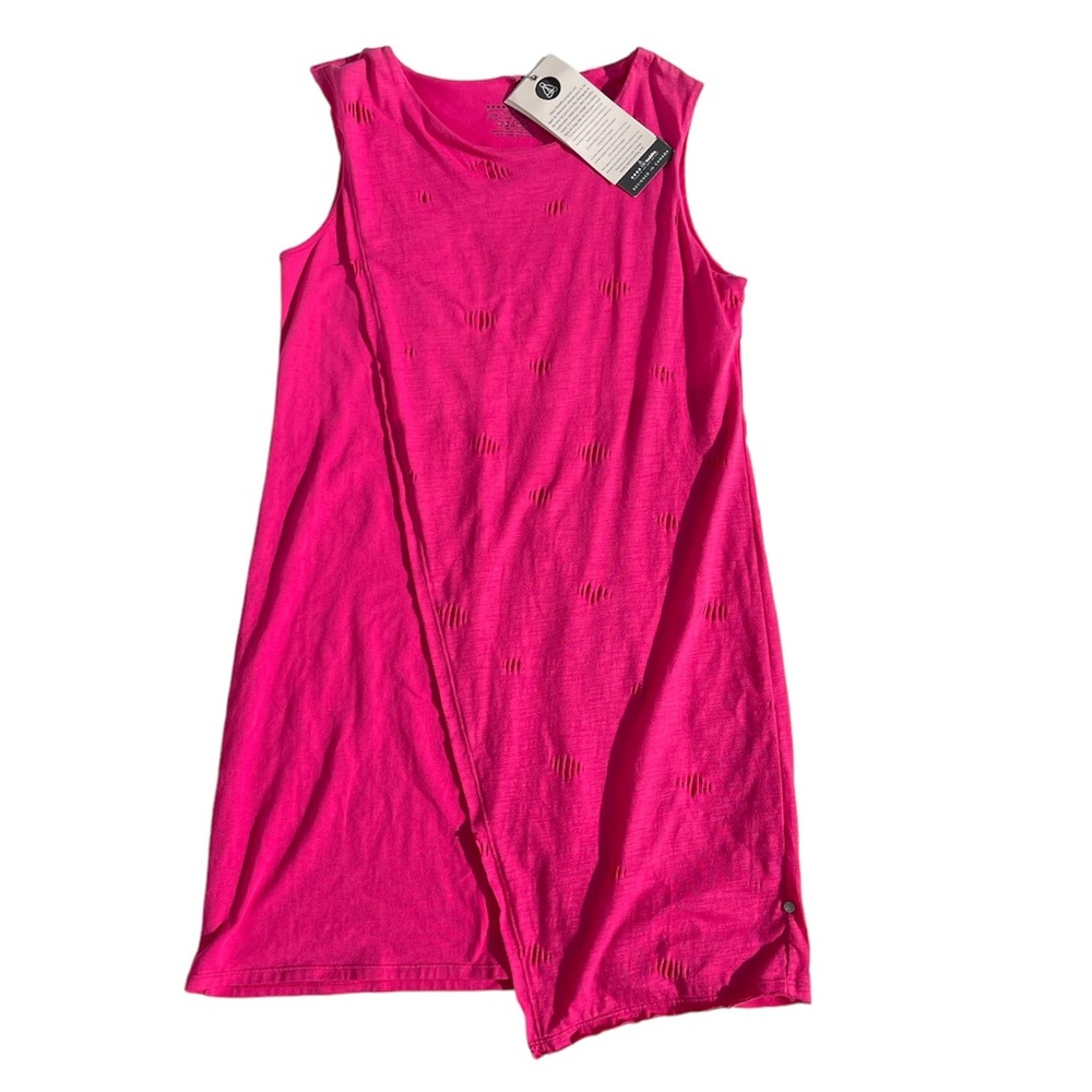 Neon Buddha Pink Dress Size Small Hazy Days Tank Azalea Sleeveless NWT Travel